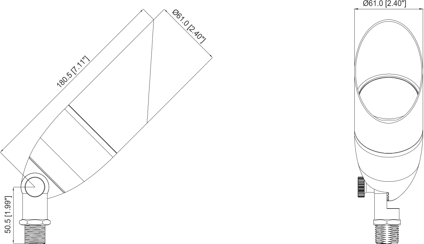 LT2108 dimension drawing