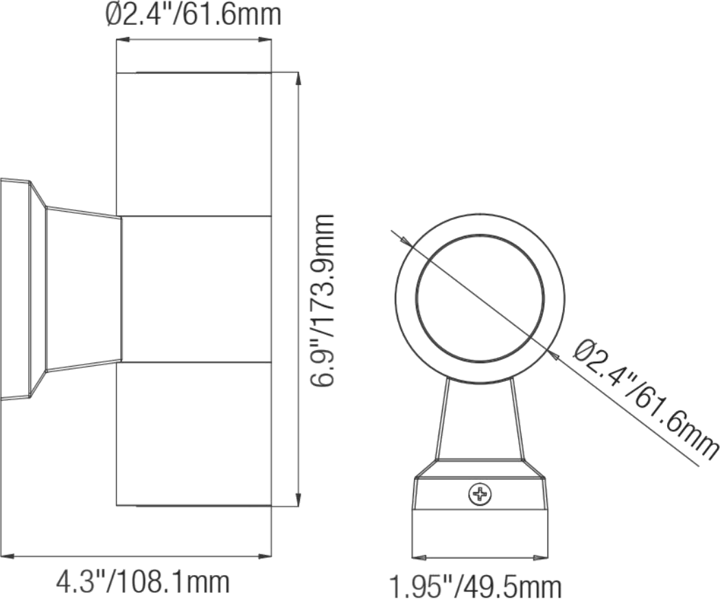 LT2602 dimension drawing